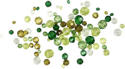 Creotime Facetkralen Mix Groen 45 G