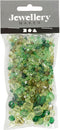 Creotime Facetkralen Mix Groen 45 G