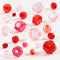 Creotime Facetkralen Mix Rood 45 G