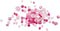 Creotime Facetkralen Mix Roze 45 G