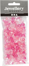 Creotime Facetkralen Mix Roze 45 G