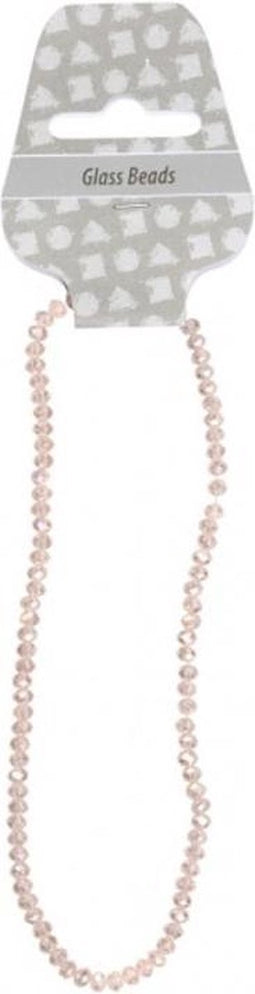 Creotime Facetkralen Roze 4 Mm 100 Stuks