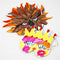Creotime Fantasiemaskers Wit 15-20 Cm 5 Stuks
