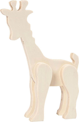 Creotime Giraffe Hout 19 Cm