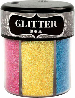 Creotime Glitter - Assortiment, 6x13 gr