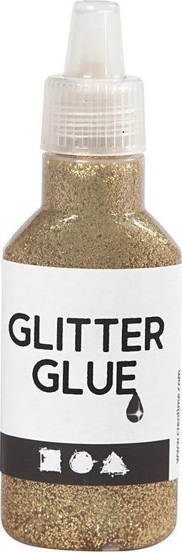 Creotime Glitterlijm 25 Ml Goud