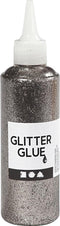 Creotime Glitterlijm Zilver 118 Ml