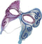 Creotime Harlekijn Maskers Wit 12 Stuks