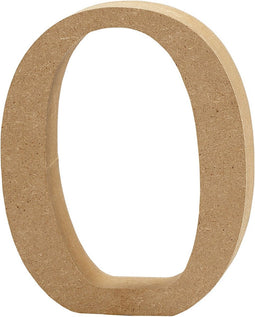 Creotime Houten Cijfer 0 8 Cm
