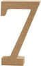 Creotime Houten Cijfer 7 13 Cm
