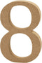 Creotime Houten Cijfer 8 8 Cm