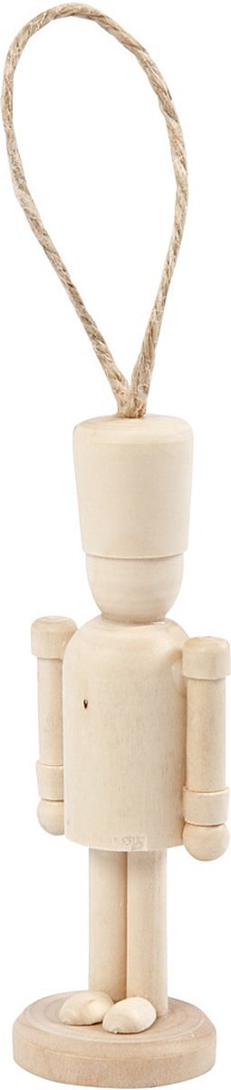 Creotime Houten Figuur Hat 9 Cm Blank Per Stuk
