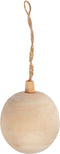 Creotime Houten Kerstbal 6,4 Cm Blank