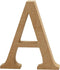 Creotime Houten Letter A 8 Cm