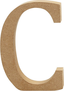 Creotime Houten Letter C 8 Cm