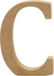 Creotime Houten Letter C 8 Cm