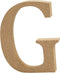 Creotime Houten Letter G 8 Cm