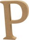 Creotime Houten Letter P 8 Cm