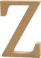 Creotime Houten Letter Z 8 Cm