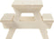 Creotime Houten Picknickbank 8 X 5,5 X 8 Cm Triplex Blank Per Stuk