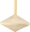 Creotime Houten Tol Lichtbruin 5,5 X 5 Cm
