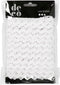 Creotime Kanten lint, b: 19 mm, wit, 10 m