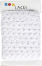Creotime Kanten lint, b: 19 mm, wit, 10 m
