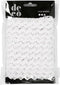 Creotime Kanten lint, b: 19 mm, wit, 10 m