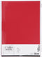 Creotime karton 21 x 29,7 cm 10 stuks 220 g rood