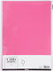Creotime Karton 21 X 29,7 Cm 10 Stuks 220 G Roze