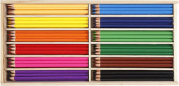 Creotime Kleurpotloden Multicolor 144 Stuks