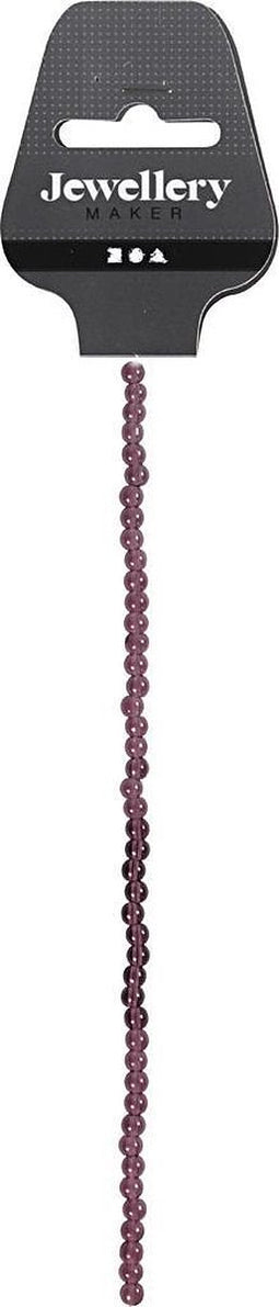 Creotime Kralenset Rond Paars 4 Mm 45 Stuks