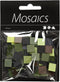Creotime Kunststof Mini Mozaiek Vierkant Groen 10x10mm