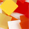 Creotime Kunststof Mini Mozaiek Vierkant Rood 10x10mm