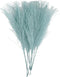 Creotime Kunstveren 15 X 8 Cm Polyester Turquoise 10 Stuks