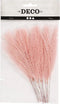 Creotime Kunstveren 15 X 8 Cm Polyester Zalmroze 10 Stuks