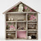 Creotime Letterhuisje Hout Unisex 26 X 25,2 X 3,5 Cm