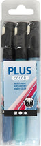 Creotime Markerset Plus Color 1-2 Mm Marineblauw-hemelblauw-turquoise
