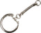 Creotime Metalen Sleutelhanger 5 Stuks 6 Cm