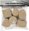 Creotime Mini-dozen Papier-maché 4-6 Cm Bruin 6 Stuks