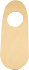 Creotime Naambordje Met Gat Hout 25 Cm