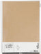 Creotime Papier 21 X 29,7 Cm 20 Stuks 70 G Bruin
