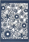 Creotime Patroonkarton 10,5 X 14,8 Cm 10 Stuks Blauw