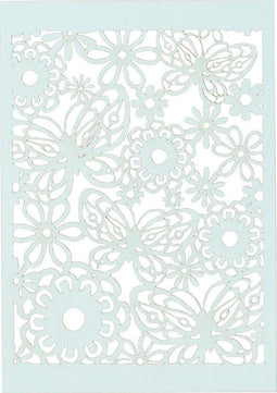 Creotime Patroonkarton 10,5 X 14,8 Cm 10 Stuks Lichtblauw