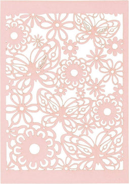 Creotime Patroonkarton 10,5 X 14,8 Cm 10 Stuks Roze