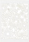 Creotime patroonkarton 10,5 x 14,8 cm 10 stuks wit