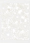 Creotime patroonkarton 10,5 x 14,8 cm 10 stuks wit