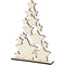 Creotime Sterrenkerstboom 29,8 X 21,5 Cm Naturel