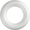 Creotime Styropor-model Ring 25 Cm Wit Per Stuk
