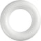 Creotime Styropor-model Ring Met Platte Achterkant 35 Cm Wit